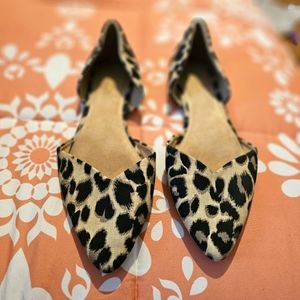Size 10 Old Navy Leopard Flats